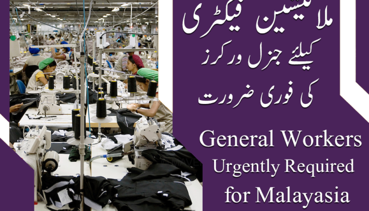 Careers for General Workers jobs in Malaysia in 2023