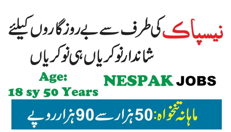 Careers at NESPAK in 2023 - Online Applications in Karachi